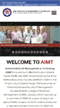 Mobile Screenshot of aimt.ac.in